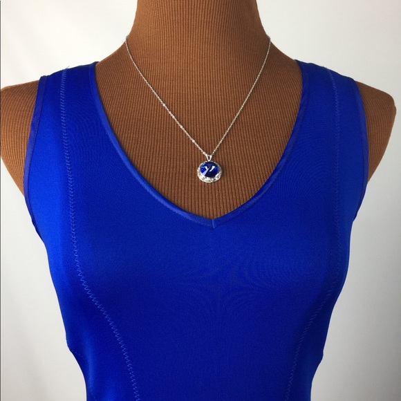 M By Maia🌷Royal Blue Dress Sz 6 - Picture 5 of 10